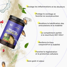 Effets de la poudre articulaire : améliore la mobilité, soulage la douleur, protège le cartilage