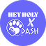 Dash Tierschutz x HEY HOLY Kooperation Logo