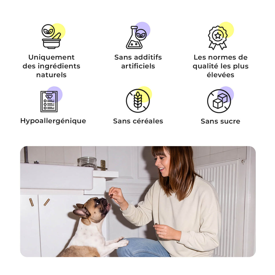 Avis clients sur les snacks HEY HOLY Sensitive pour chiens sensibles sur le plan nutritionnel